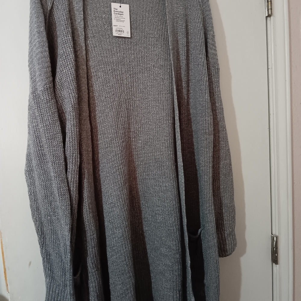 Sonoma Gray Women's Cardigan Sweater
